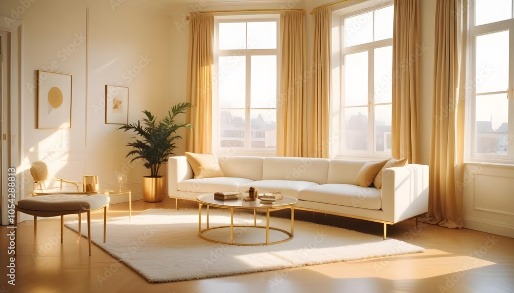Fototapeta premium modern living room