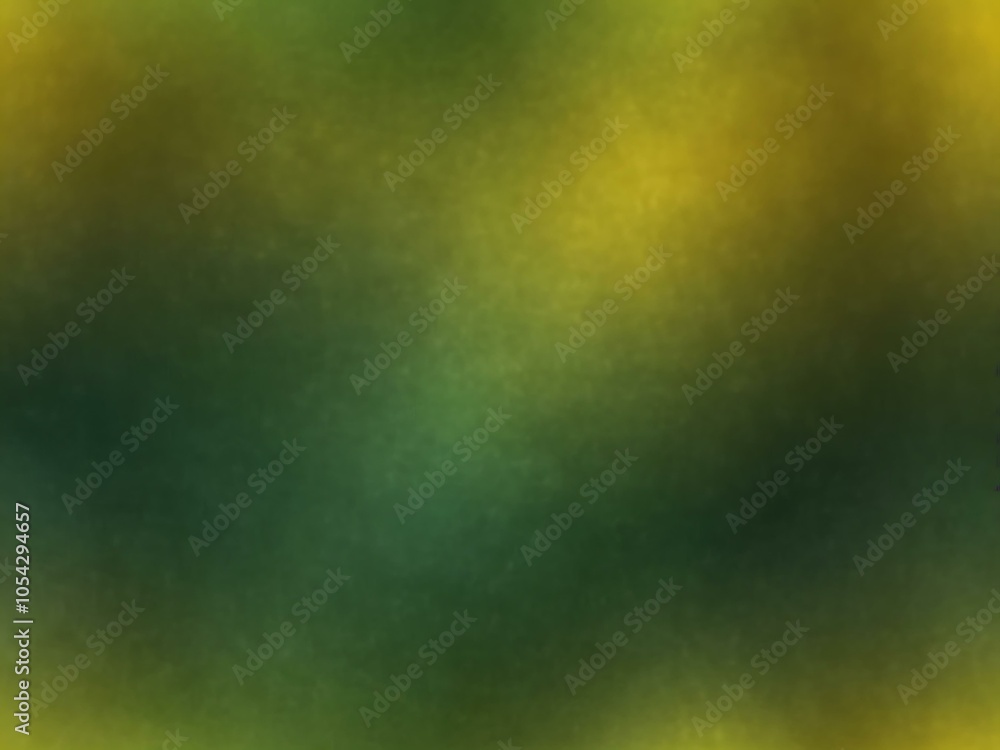 Obraz premium Green and yellow blurred texture, smooth gradient with leaf tones.