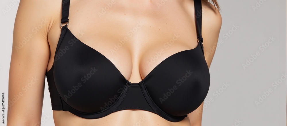 A bra designed specifically for women recovering from breast surgery with anatomically correct implants A bra designed specifically for women recovering from breast surgery with anatomically correct implants