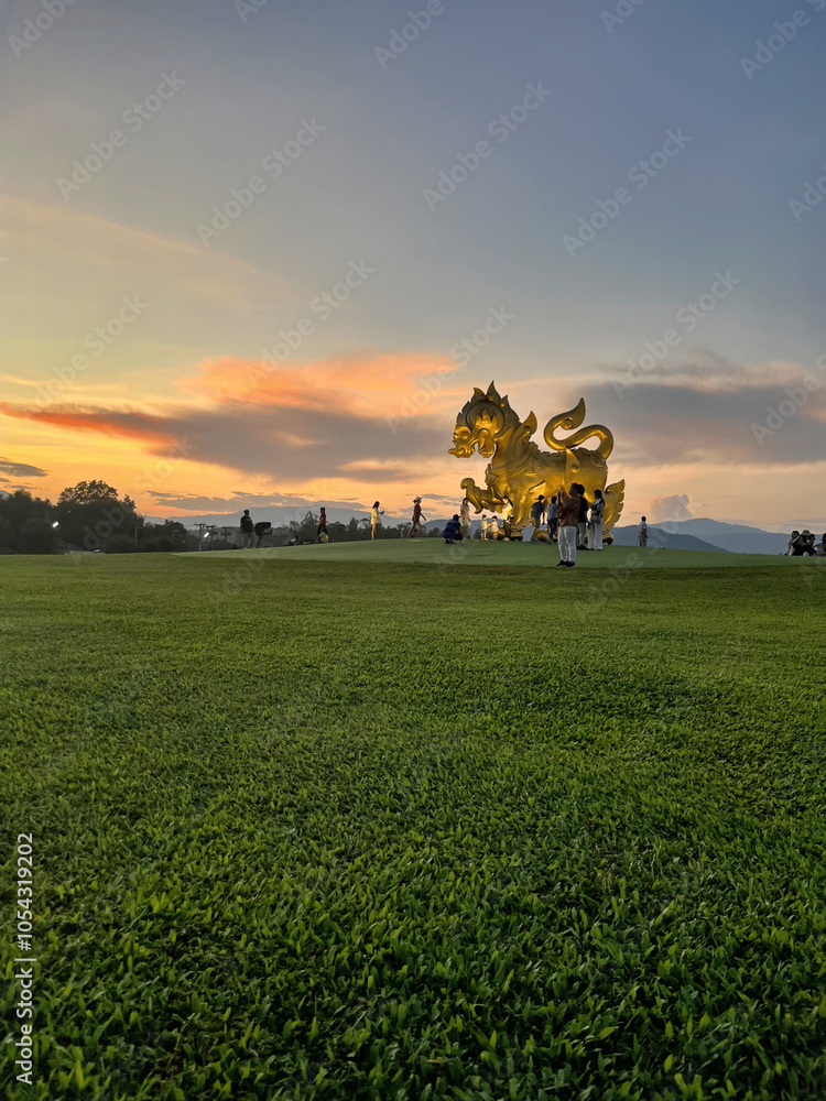Fototapeta premium Singha Park Chiang Rai