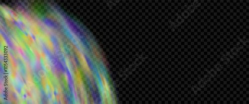 Background of an explosion of colorful smoke clouds.Multicolor fog with blue and yellow particles.Explosions of color powder.