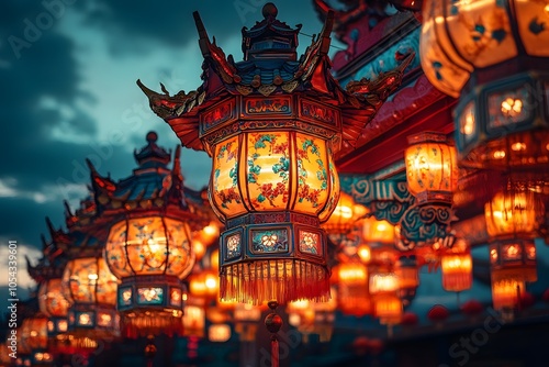 Traditional Chinese lantern festival