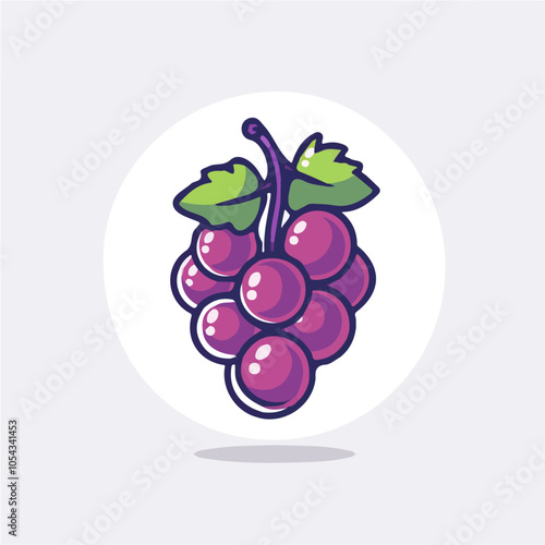 grape clip art cute cartoon transparent background, Cute purple grape icon vector illustration. Grapes Icons purple Background Flat Style Print Web Design
sweet grape. Suitable for decoration, sticker