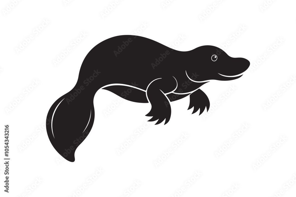 Platypus Silhouette Vector bundle , Platypus Silhouette Platypus Silhouette Vector bundle , Platypus Silhouette
