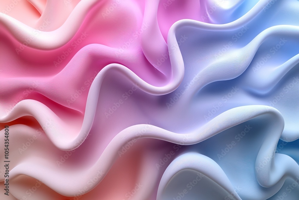 Abstract Wavy Pattern with Pink, Purple, and Blue Gradient Abstract Wavy Pattern with Pink, Purple, and Blue Gradient