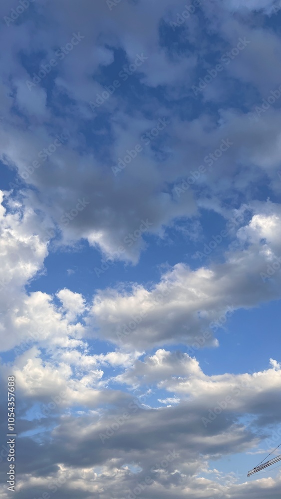 Fototapeta premium Blue. Sky, outside 