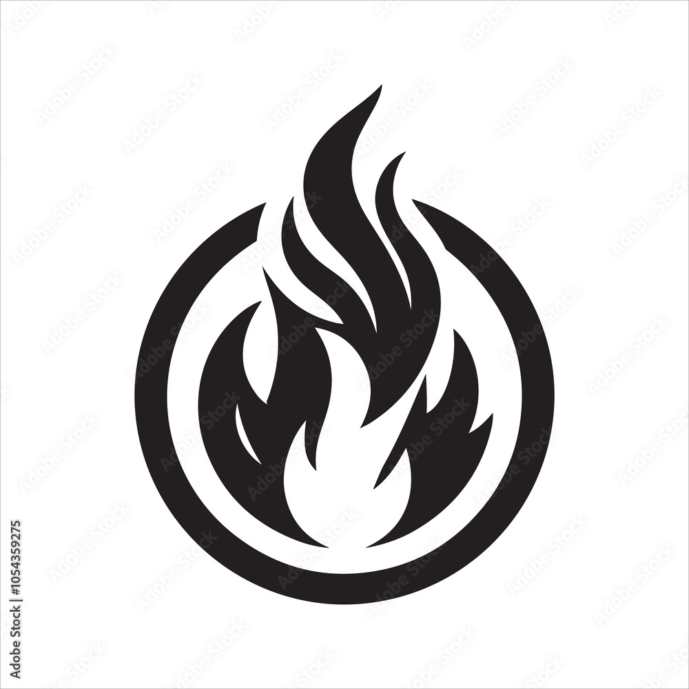 Crisp Fire Flame Vector Silhouettes for T-Shirts, Posters & More Crisp Fire Flame Vector Silhouettes for T-Shirts, Posters & More