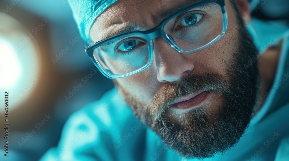 Healthcare team performing surgery in an operating room, precision and cooperation required in a medical environment Healthcare team performing surgery in an operating room, precision and cooperation required in a medical environment