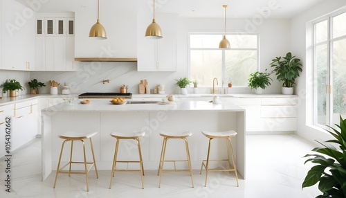 Fototapeta Naklejka Na Ścianę i Meble -  Photo interior modern design room 3d illustration