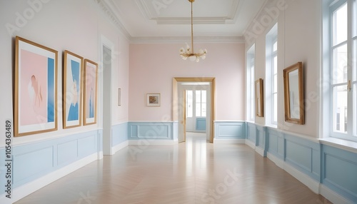 Photo interior modern design room 3d illustration