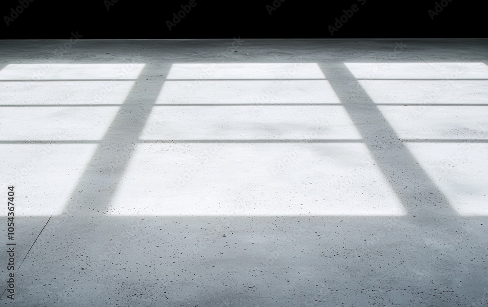 Fototapeta premium Light terrazzo surface with abstract gray patterns, symbolizing style, resilience, and timeless appeal in flooring options