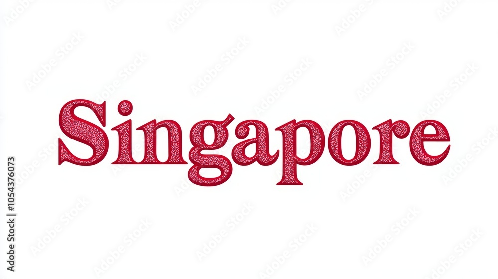 Singapore City symbol art poster Italic Calligraphy. Singapore City symbol art poster Italic Calligraphy.
