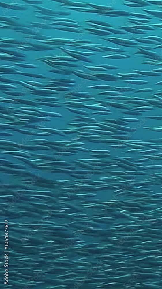 Explore mesmerizing underwater scenery of Philippines, where magnificent school of sardines dances gracefully through vibrant aquatic ecosystem, showing beauty and biodiversity of marine life Explore mesmerizing underwater scenery of Philippines, where magnificent school of sardines dances gracefully through vibrant aquatic ecosystem, showing beauty and biodiversity of marine life