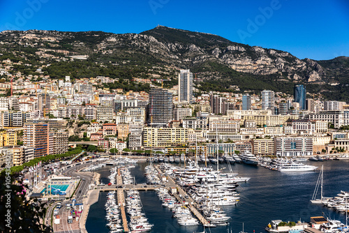 Obraz na płótnie Monaco w salonie