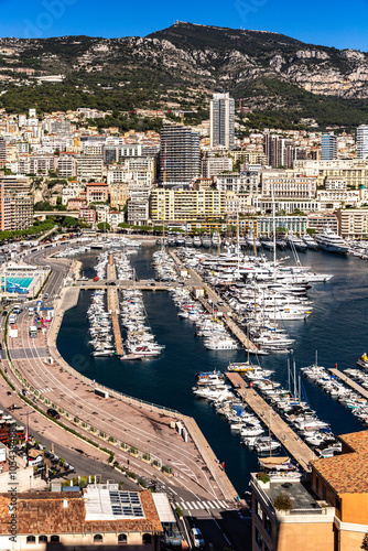 Obraz na płótnie Monaco w salonie