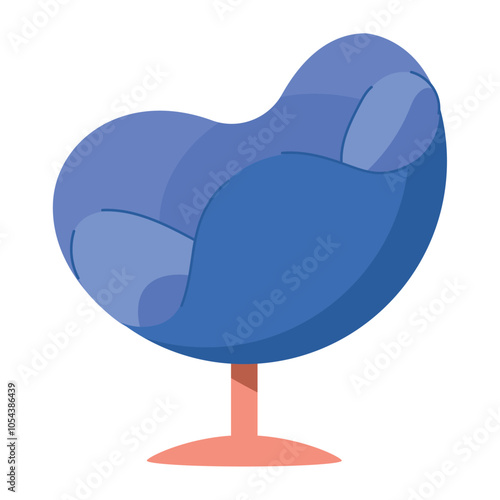 blue chair home item
