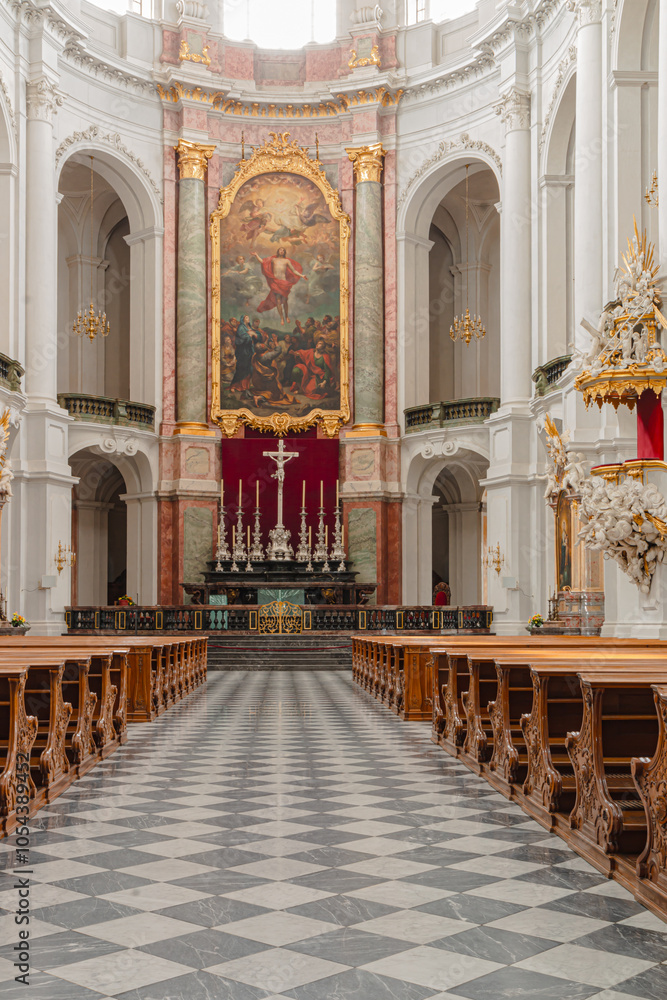Fototapeta premium interior of the church