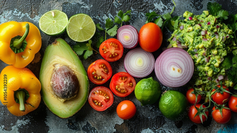 Fresh Guacamole Ingredients: Avocado, Lime, Tomato, Red Onion, Cilantro Fresh Guacamole Ingredients: Avocado, Lime, Tomato, Red Onion, Cilantro