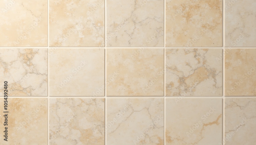 Luxurious travertine stone wall in creamy beige with polished finish and warm gray veins Luxurious travertine stone wall in creamy beige with polished finish and warm gray veins