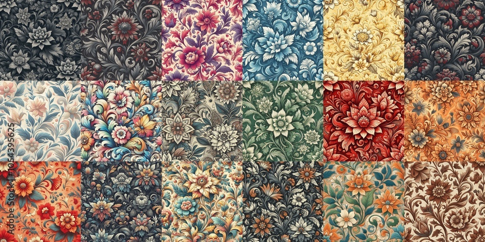 Sgraffito style art flowers drawing. AI generated illustration Sgraffito style art flowers drawing. AI generated illustration