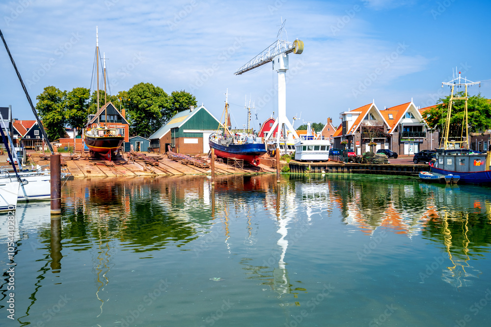 Altstadt, Urk, Niederlande Altstadt, Urk, Niederlande