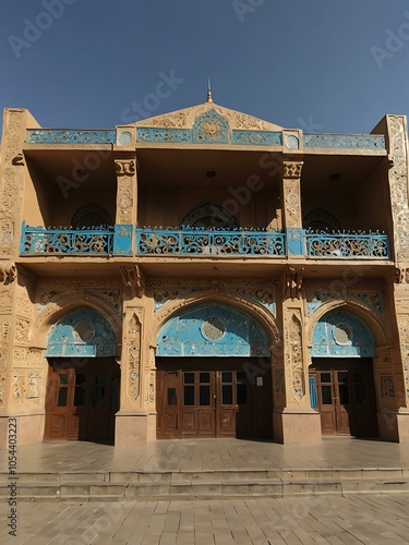 Kamoli Khujandi Musical and Drama Theater in Khujand. photo