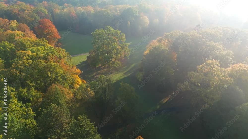 Szczytnicki Park in autumn Lower Silesian Voivodeship, Poland Szczytnicki Park in autumn Lower Silesian Voivodeship, Poland