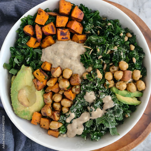 Wallpaper Mural Satisfying Vegan Buddha Bowl Torontodigital.ca