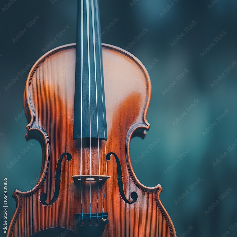 A close-up of a beautifully crafted violin showcasing its intricate details. A close-up of a beautifully crafted violin showcasing its intricate details.