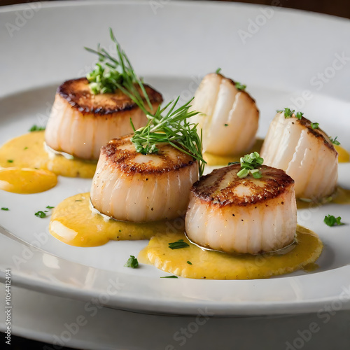 Wallpaper Mural Seared Scallops Torontodigital.ca