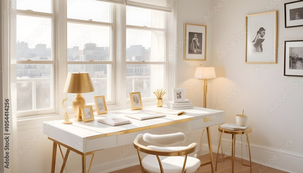 Photo interior modern design room 3d illustration Photo interior modern design room 3d illustration