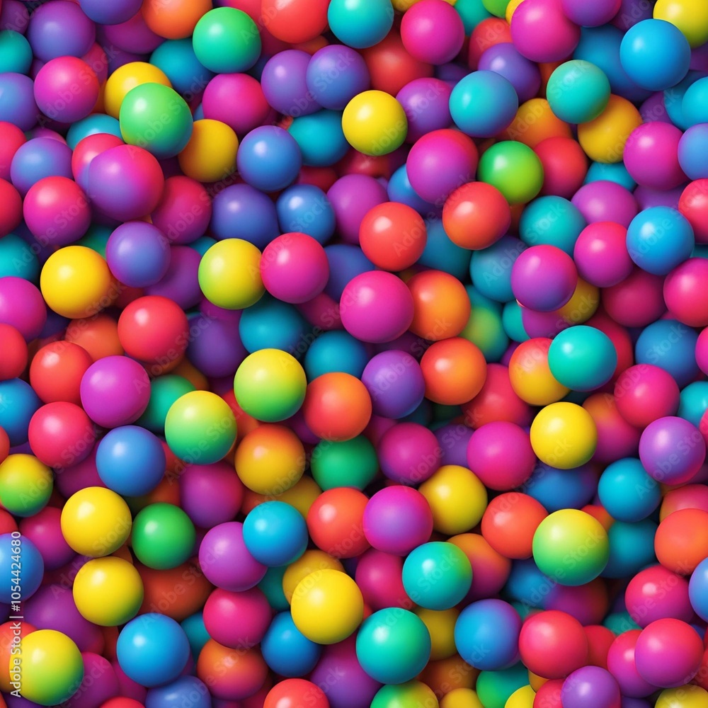 Bright soft balls Bright soft balls