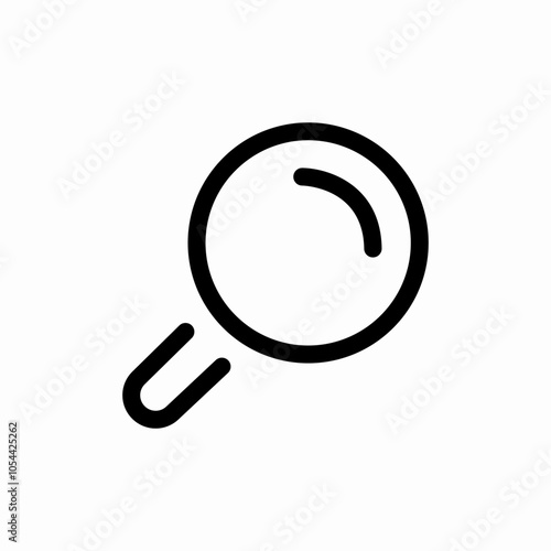 search magnifier icon sign vector