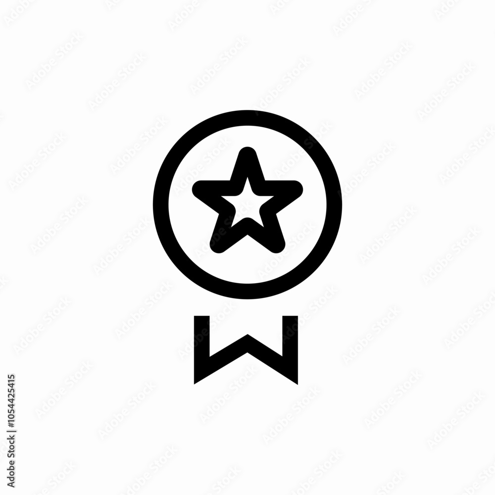 star badge icon sign vector star badge icon sign vector