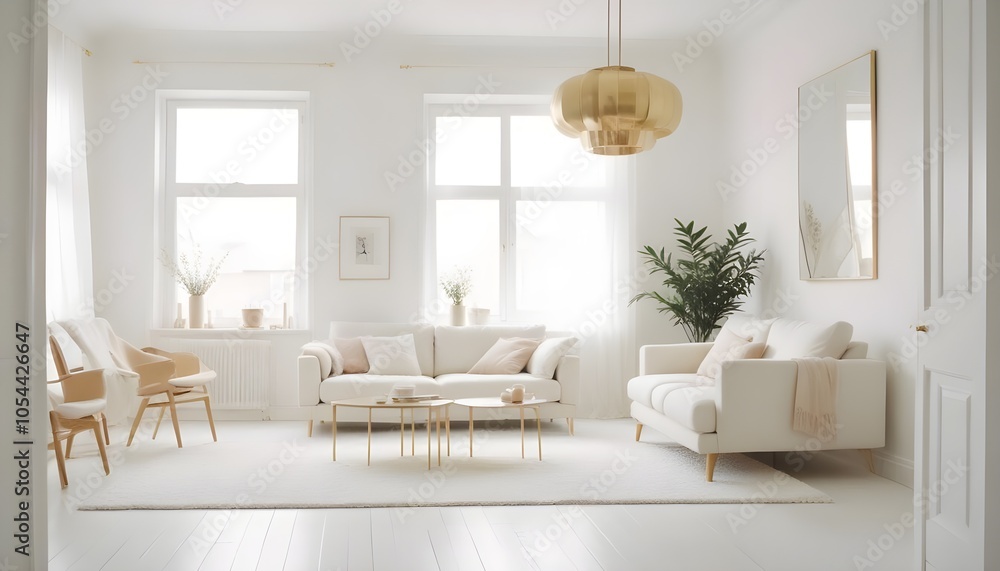 Fototapeta premium Photo interior modern design room