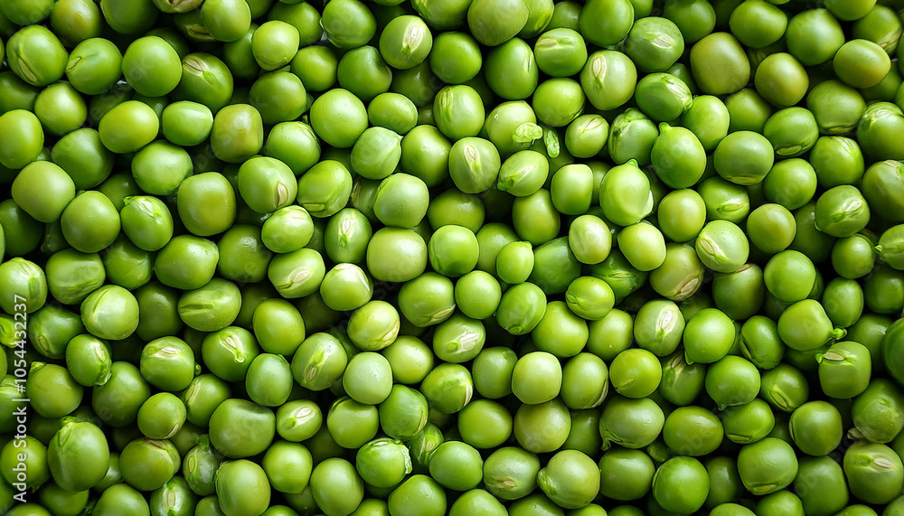 Peas Vegetables, Creative background design with food theme, focus on the pile of fresh Peas Peas Vegetables, Creative background design with food theme, focus on the pile of fresh Peas