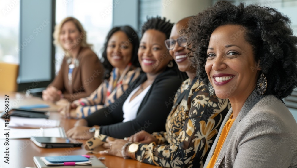 Diverse Women in a Business Meeting Diverse Women in a Business Meeting