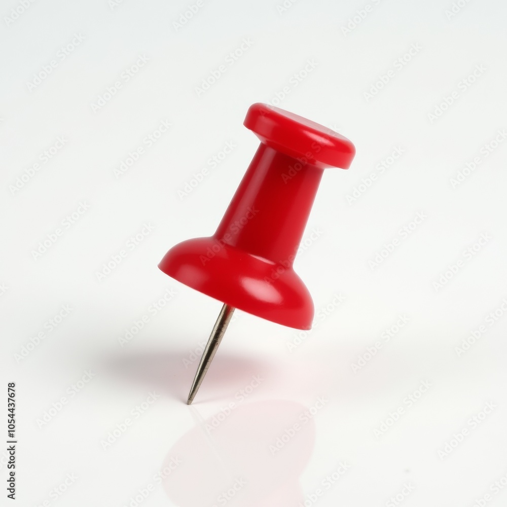 Red push pin isolated on transparent background
Red push pin isolated on transparent background