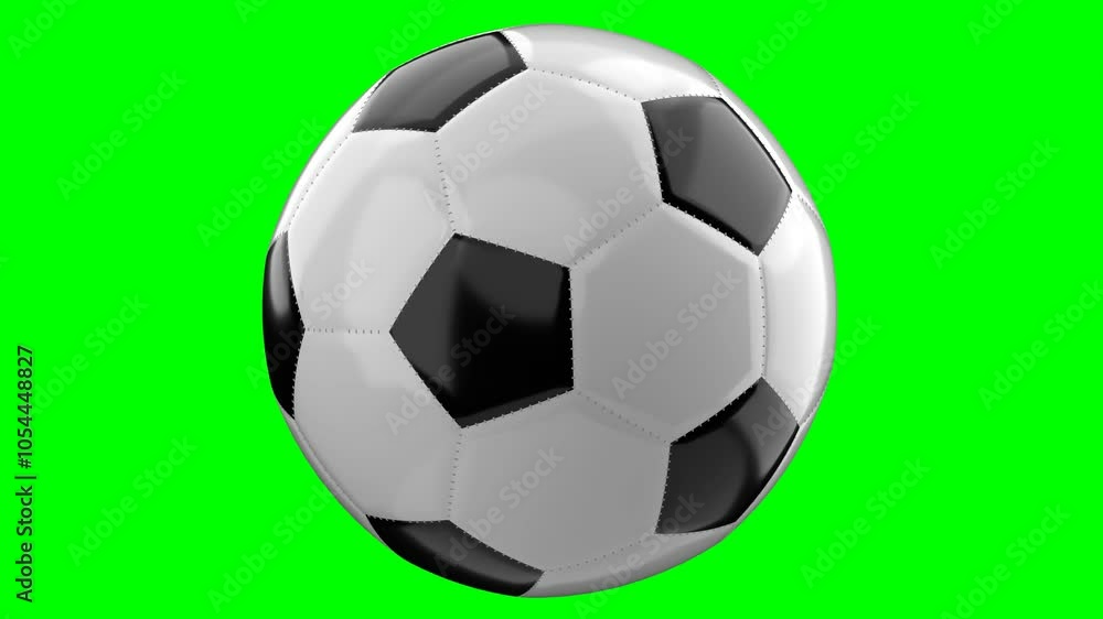 football ball on on the green screen backgrounds 4k, 3D Animation, Premium Quality football ball on on the green screen backgrounds 4k, 3D Animation, Premium Quality