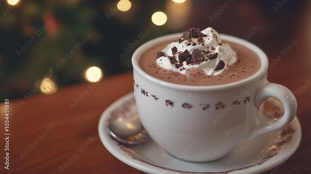 cup of coffee with chocolate cup of coffee with chocolate