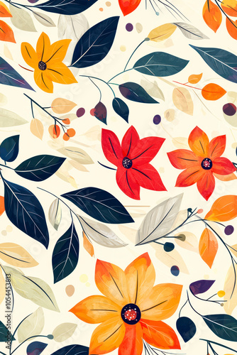 Vertical Autumn leaves abstract background,autumn, backgrounds, flower, falling, floral pattern.