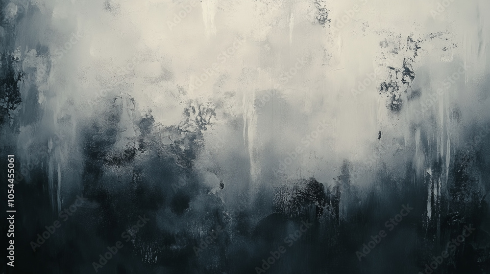 Matte grey. Grey background. Abstract pattern with monochrome oil paint. Matte grey. Grey background. Abstract pattern with monochrome oil paint.