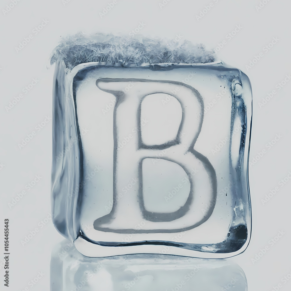 alphabet ice cube style alphabet ice cube style