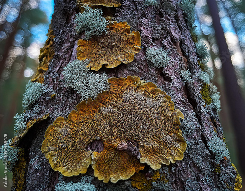 fungus on tree