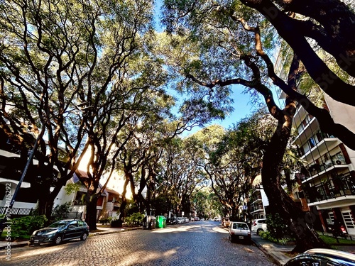 the beautiful city of Buenos Aires, Belgrano, Palermo, Argentina