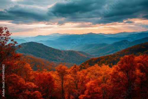 autumn in the mountains