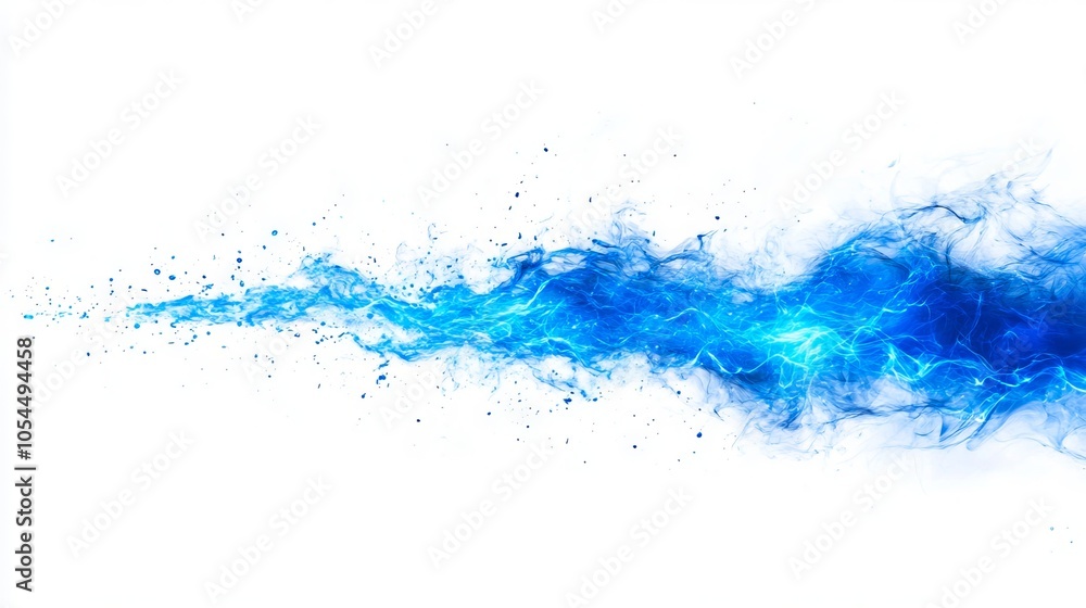 A blue and white background with a splash of water A blue and white background with a splash of water