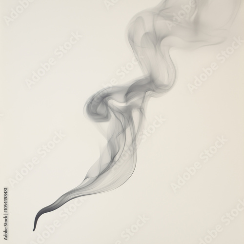 Smoke trail. Background.