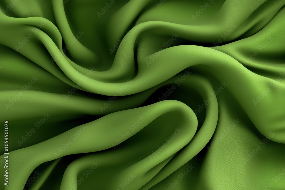 Green silk fabric background - Backgrounds Green silk fabric background - Backgrounds