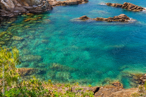 Calas de Aguafreda y Sa Tuna, Begur, Catalonia, Spain